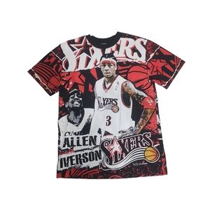 Allen Iverson Sixers Bootleg Tshirt